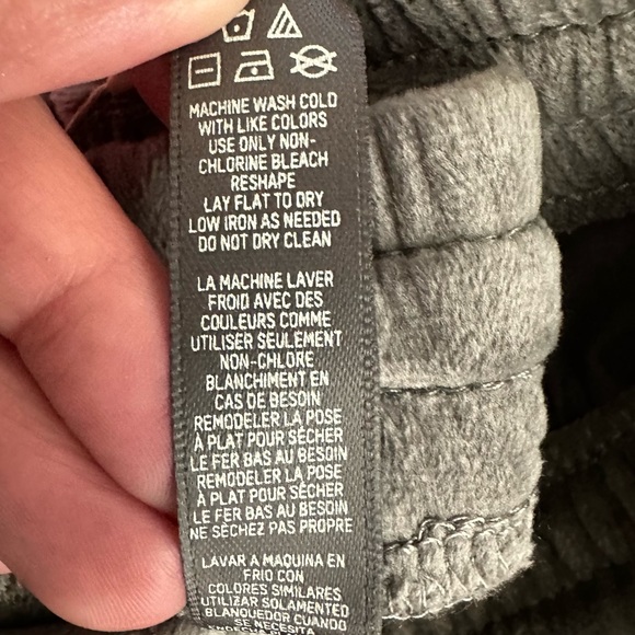 NWT Skims RARE Velour Lounge Sleep Straight Leg Track Pant in Gunmetal Women’s M - Picture 8 of 8